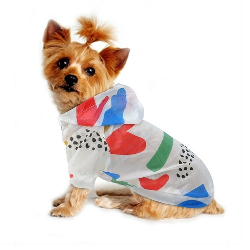 Dog Raincoat Sun proof Clothing Summer Sun Protection Hoodie Small Dog