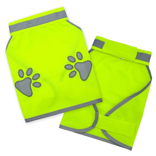 Reflective Dog Vest Clothes High Visibility Small